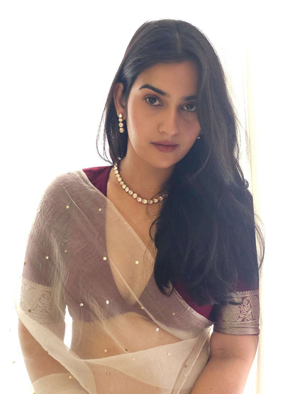 Heart of Jaipur polki earrings